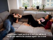 Czech Soles - Step-Sister Pushed Foot Smelling (Footdom, Femdom, Wrestling, Foot Smother, Foot Fight, Long Toes 