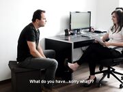 Czech Soles - The Best Employee Foot-Benefit (Foot Worship, Office Feet, Boss Feet, High Heels, Colleague Soles) 