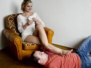 Czech Soles - Thief Foot Humiliation (Femdom, Footdom, Foot Fetish, Toes, Czech Soles) 