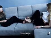 Czech Soles - Two Girls Glued Their Sexy Bare Feet Together¡ (Foot Fetish, Bare Feet, Czech Soles, Sexy Soles) 