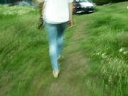 Czech Soles - Walking Barefoot And Getting Her Sexy Soles Very Dirty¡ (Dirty Feet, Long Toes, Tiny Tina Feet) 