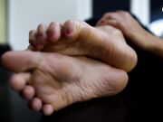 Czech Soles - Watch Megan Play With Her Sexy Feet, POV (Foot Tease, Long Toes, Soles) 