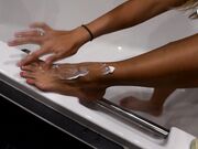 Czech Soles - Watching Megan Up Close As She Washes Her Sexy Feet (Pov Feet, Foot Fetish) 