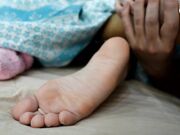 Czech Soles - Wendy's Cold Tiny Feet In Need Of Attention (Small Feet, Bare Feet, Close Up Feet, Feet In Bed,Toes) 