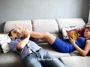 Czech Soles - Wife's Sexy Foot And Shoe Worship (Megan Feet, Foot Licking, Sexy Feet, Long Toes, Young Feet,Soles) 