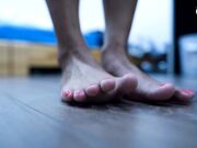 Czech Soles - Working Out At Home Only With Sexy Bare Feet (Gym Feet, Stinky Feet, Soles) 