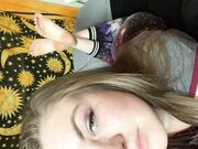 Freckled Feet -  had the day off of work so I tried to match