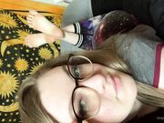 Freckled Feet -  had the day off of work so I tried to match