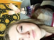 Freckled Feet -  had the day off of work so I tried to match