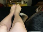 Freckled Feet -  literally had the coziest night ever last n