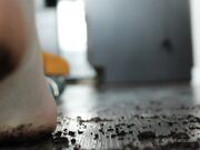 Freckled Feet -  little coffee bean crush ASMR4869
