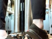 Freckled Feet -  may as well post the rest of my public shoe