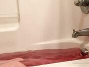 Freckled Feet -  smoked a joint and took a warm bath and dec