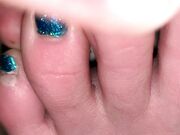 Freckled Feet - ARNING  TOE JAM CONTENT AHEAD. Look away if 