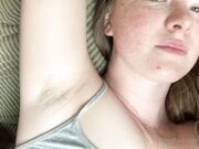 Freckled Feet - Armpit lovers  Do you prefer shaven, stubbly