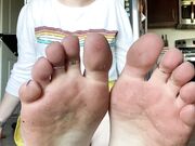 Freckled Feet - Can I convince you to clean up my dirty feet