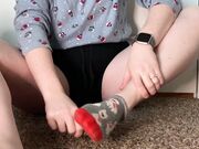 Freckled Feet - Day 6 of 12 days of Alice  Christmas sock tr