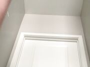 Freckled Feet - Dirty feet giantess $ goddess is sweeping wh