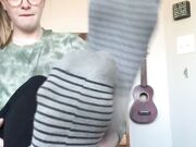 Freckled Feet - Do I have any dirty sock   humiliation lover
