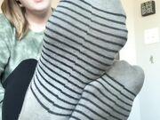 Freckled Feet - Do I have any dirty sock   humiliation lover