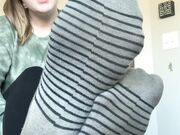 Freckled Feet - Do I have any dirty sock   humiliation lover