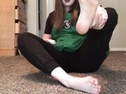 Freckled Feet - Ever wondered what a baristas shoes socks sm