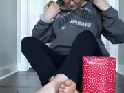 Freckled Feet - I did a fun Christmas collab with some other