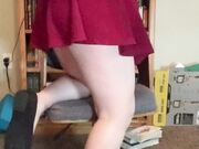 Freckled Feet - I was already in this little librarian outfi