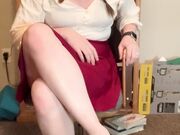 Freckled Feet - I was already in this little librarian outfi