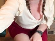 Freckled Feet - I was already in this little librarian outfi