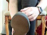 Freckled Feet - arning  4 minutes of foot domination ahead1195