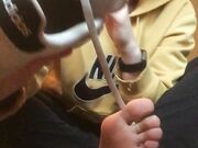 Freckled Feet - er wondered what my shoes feet smelled like 