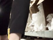 Freckled Feet - his was a risky one   Two people walked in w