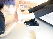 Chinese_Femdom_Xia_Fu_Dirty_Shoes_White_Socks