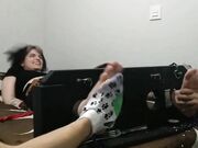 Cosquillas emo-goth chica espanola-3