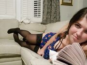 Female Black Stinky Nyloned Feet Ignore