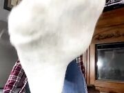 Goddess boot & sweaty socks