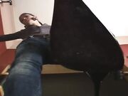 Mistress nylon feet POV