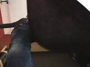 Mistress nylon feet POV