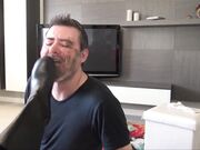 Glamour Brats - Gabriella - Lick The Mud From My Flat Boots! - Muddy Boots Cleaning With Tongue - Insane Clip