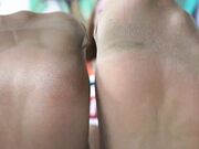 Beautiful Nylon Feet Soles #7