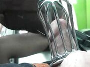 Goddess Celine-Foot torture in chastity