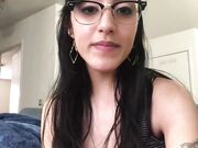 Latina Self Foot Worship