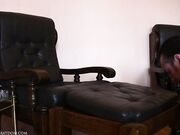 Goddess Bojana-Sniff my white nylon feet