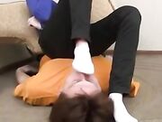 Russian Teen Foor worship