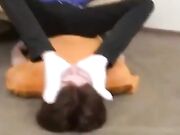 Russian Teen Foor worship