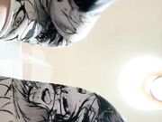 Anime stockings feet