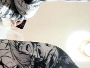 Anime stockings feet