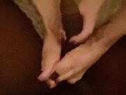 thedongkinger - BBC Cums On Housewifes Sexy Feet