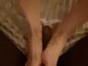 thedongkinger - BBC Cums On Housewifes Sexy Feet